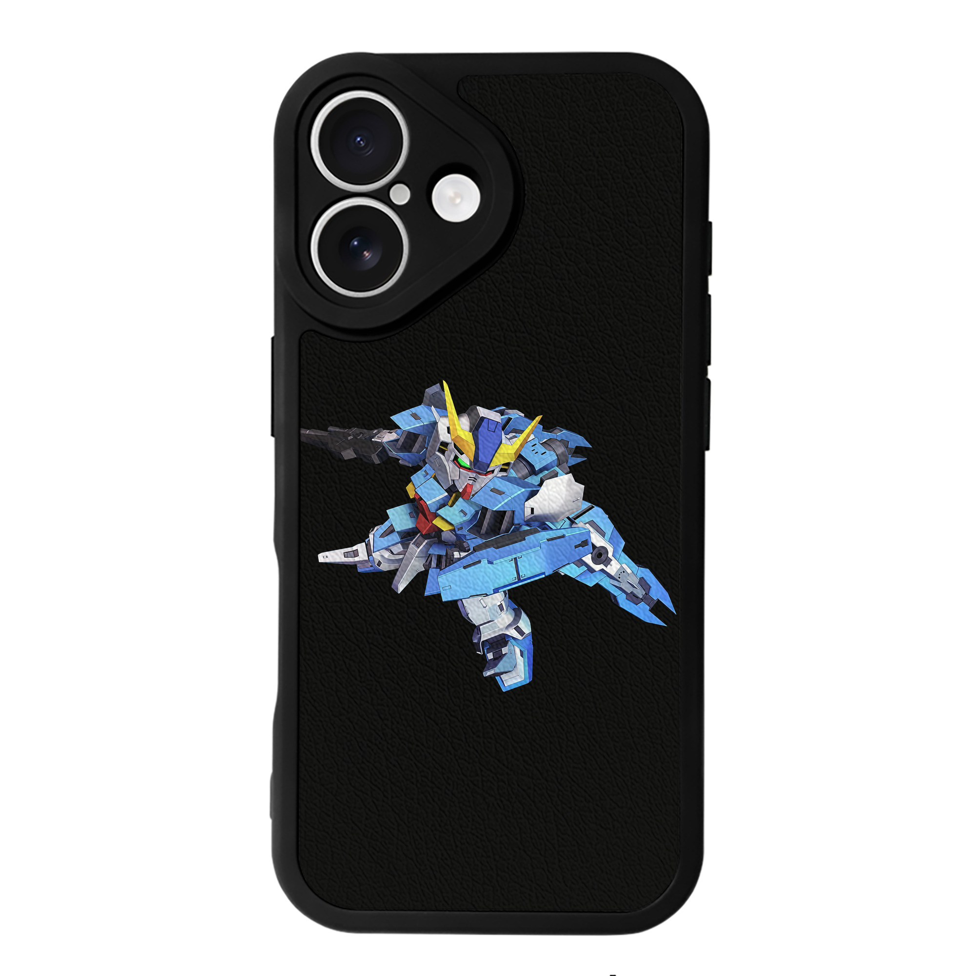 （画像用） 機動戦士ガンダム Mobile Suit Gundam 【iPhone 16シリーズ対応】シリコンスマホケース（レザー調） 材質：シリコン